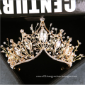 UNIQ AT001 Crystal Tiara Crowns For Women Girls Princess Elegant Crown with Combs Women's Headbands Bridal Wedding Prom